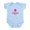 Sky Blue, variant on CafePress - I'm A True Pickleball Dink Body Suit - Baby Light Bodysuit, Size Newborn - 24 Months
