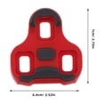 thumbnail image 2 of BALAHAPY Cycling Cleats 1 Pair Quick Locking System TPU Nylon for Mountain Bikers, 2 of 8