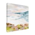 thumbnail image 2 of June Erica Vess 'Pastel Shoreline II' Canvas Art, 2 of 3