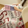thumbnail image 3 of 65th Birthday Gifts for Women Blanket,65th Birthday Decorations,65 Year Old Birthday Gifts for Women,1958 Birthday Gifts for Women Her Mother Sister Wife Friends Throw Blanket 60"x50", 3 of 6