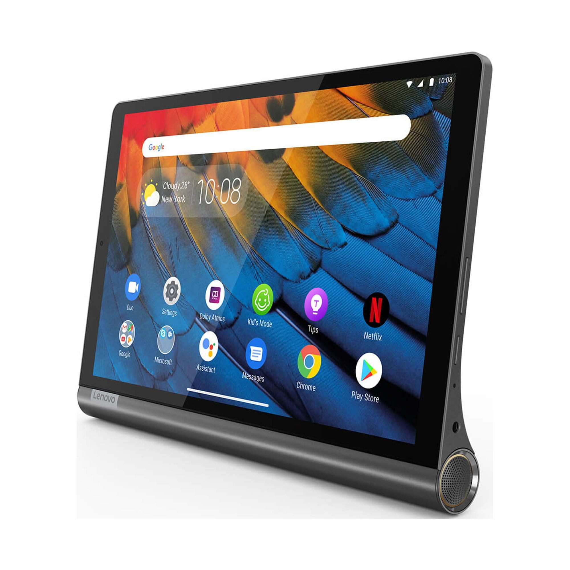 Lenovo Tab Yoga Smart Tablet with The Google Assistant (10.1 inch/25.65 cm,  4GB, 64GB, Wi-Fi + 4G LTE, Calling), Iron Grey