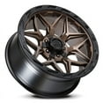 thumbnail image 3 of Lock Off-Road Matrix Matte Bronze with Matte Black Ring 9-17, 3 of 3