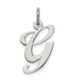 thumbnail image 1 of 925 Sterling Silver Dainty Letter G Initial Name Monogram Necklace Charm Pendant, 1 of 6