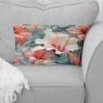 thumbnail image 1 of Designart "Mirage Of Paradise" Tropical Throw Pillow - Traditional Pillow For Couch - Insert And Pillows Covers For Bedroom Decor, 1 of 5