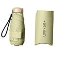 thumbnail image 2 of Protection Umbrella with Case Waterproof Collapsible Small Umbrella Light Green, 2 of 8