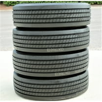 Set of 4 Transeagle ST Radial All Steel ST225/75R15 225/75R15 121/117M F 12 Ply Trailer Tires