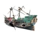 thumbnail image 2 of Decoración de pecera para acuario, barco hundido, barco de plástico, aire dividido, barco roto, adorno para pecera, decoración de paisaje, 2 of 7
