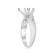 thumbnail image 2 of 3/8ct Poire Forme Engagement Semi Montage Anneau de Réglage, 2 of 4