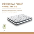 thumbnail image 3 of MMTX 12” Hybrid Pocket Spring Mattress-FULL, 3 of 9