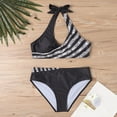 thumbnail image 3 of Bikini Sets for Women Plus Size Halter Swimsuits Two Piece Bathing Suit, 3 of 4