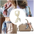 thumbnail image 5 of Unique Bargains 1 Pc Headband Flowers Satin Hairband for Women Beige, 5 of 6