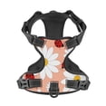 thumbnail image 4 of Picia Daisy and Ladybug No-Pull Dog Harness Reflective Front Clip Vest with Handle,Step-in Air Dog Harness,Adjustable 2 Metal Rings 4 Buckles,Easy to Put on & Take Off Medium, 4 of 9