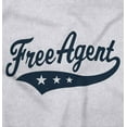 thumbnail image 2 of Free Agent Sports Team Fanatic Club Tank Top T Shirts Men Women Brisco Brands S, 2 of 5