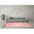 thumbnail image 3 of Ahgly Company Indoor Square Solid Red Modern Area Rugs, 6' Square, 3 of 4