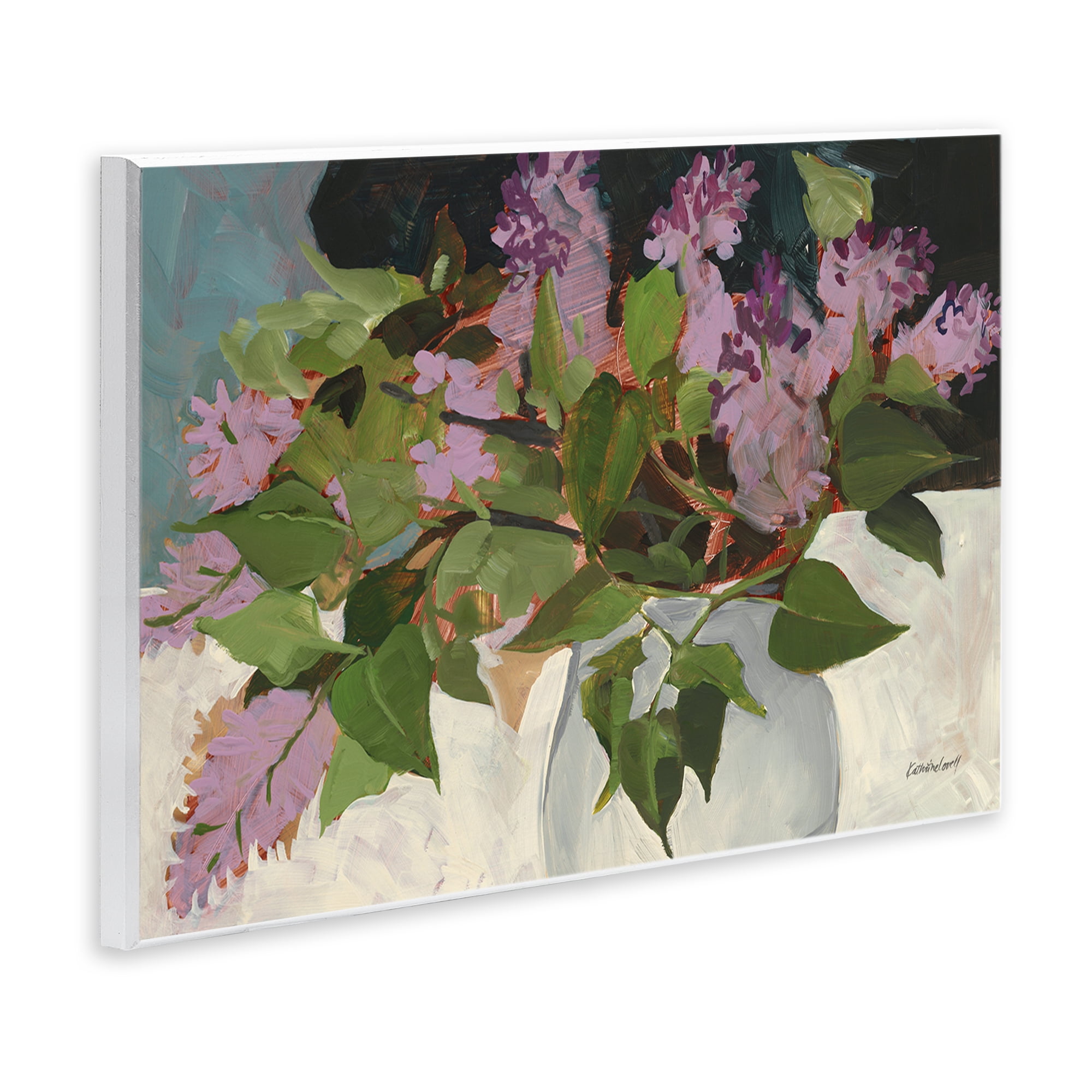 Stupell Industries June Lilacs Bouquet Wall Plaque Art, design by Katherine Lovell