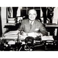 thumbnail image 2 of President Harry Truman Working In His White House Office History (24 x 18), 2 of 2