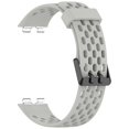 thumbnail image 2 of Pulsera de silicona deportiva de color sólido a prueba de sudor con ajuste cómodo y amplia compatibilidad compatible con Smartwatch, 2 of 5