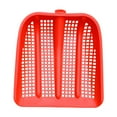 thumbnail image 4 of LOVIVER Garden Sieve Shovel Dipper Tool Beach Riddle Sieve Weeds Compost Soil Sifter Red, 4 of 8