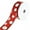 Red, variant on Glittered Jumbo Polka Dots Satin Wired Ribbon, 1-1/2-Inch, 10-Yard - Kiwi