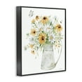 thumbnail image 4 of Stupell Industries Sunflowers & Daisies Vase Botanical & Floral Painting Black Framed Art Print Wall Art, 16 x 20, 4 of 10