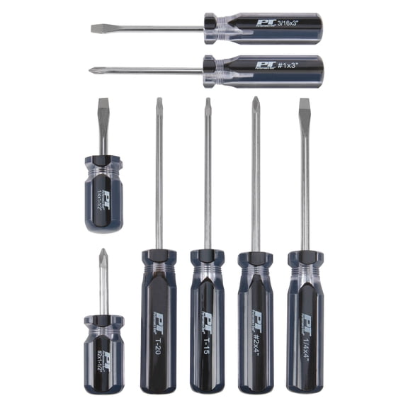Performance Tool W80008 Pro Screwdriver Set, 8-Piece