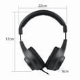 thumbnail image 4 of KLYNE- Wired Over Ear Headset Studio Monitoring & Recording Stereo Headphone Black Z3W2, 4 of 6