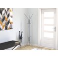 thumbnail image 1 of Safdie & Co. Coat Rack/Coat Stand/Hanger Stand/Coat Tree- Silver Metal/Free Standing, 1 of 3