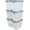 32 Qt - 6 Pack, variant on 40 Qt Stackable Storage Bins with Lids – 6 Pack Clear Plastic Under Bed Storage Containers, Shoe Organizer Boxes with XL Lid-Locking Latches, Comfort-Grip Handles, Durable Double Rim