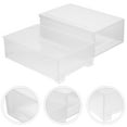 thumbnail image 6 of White Plastic Storage Box in Drawer Style for Underwear Socks and Bras with Large Capacity, 6 of 6