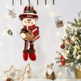 thumbnail image 2 of Vggrvlo Snowman Christmas Decorations Ornaments 2025 Newly Cute Christmas Doll Snowman Decor Ornaments Centerpiece for Bo/y Gir/l Decor, 2 of 6