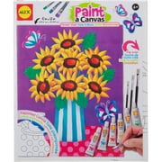 ALEX Toys Artist Studio Paint A Canvas Flower Vase Art Kit