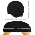 TRESBOUTIQUE 2 Pack Silicone Swimming Cap Super Elastic Durable Ear