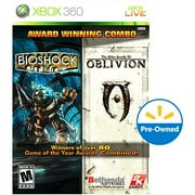 BioShock and Elder Scrolls IV: Oblivion - Bundle (Xbox 360) - Pre-Owned