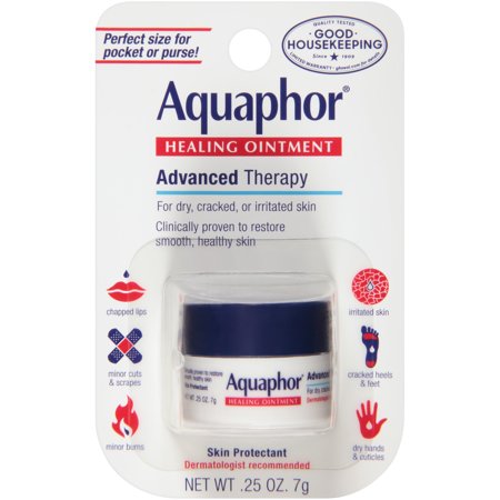 Aquaphor Advanced Therapy Healing Ointment Skin Protectant 0.25 oz. Carded Pack