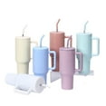 thumbnail image 4 of 40 oz Sublimation Tumbler with Handle Stainless Steel Insulated Tumblers Blanks Water Bottle Travel Cups, 4 of 4
