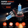 thumbnail image 3 of HMCYCI H13 9008 Halogen Headlight Bulb Fit for Ford Freestyle 2005-2007,High Low Beam White Car Lights Replacement, 3 of 7