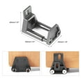 thumbnail image 3 of Premium Plastic Bottom Floor Guide Wall Mounted Sliding Barn Door Hardware with Screws, 3 of 5