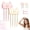 Mix, variant on Wireless Heated Volumizing Root Lift Clip - Portable Volumizing Hair Crown | 2 Heat Settings Root Lifting Hair Clip for Fine Flat Hair, Rechargeable Travel Styling Tool(Off-white*1)