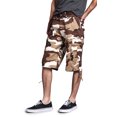 thumbnail image 2 of G-style USA Men's Belted Camo Cargo Shorts 9AP10 - BROWN CAMO - 52, 2 of 6