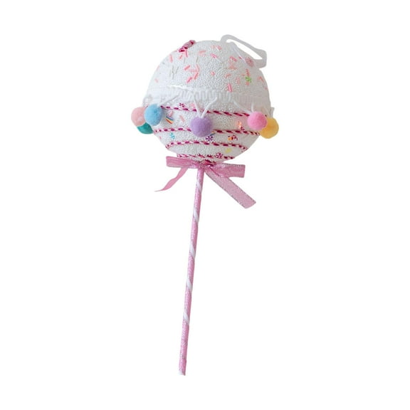 Candy Lollipop Decoration Xmas Tree Pendant Macaron Ornaments Whimsical Dessert Themed for New Year Birthday Home Party