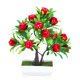 thumbnail image 1 of Mini plantas de bonsái artificiales, decoración de naranjo artificial, plantas artificiales para decoración del hogar en interiores, oficina/alféizar de ventana/patio, exhibición de escritorio, 1 of 7