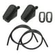 thumbnail image 1 of Kit de Boquillas de Lavaparabrisas para Ford Fiesta 01-07 Boquillas de Rociado de Parabrisas Jet Limpiaparabrisas No.1442176 2 Pcs Juntas 2 Pcs 1 Metro Manguera, 1 of 1