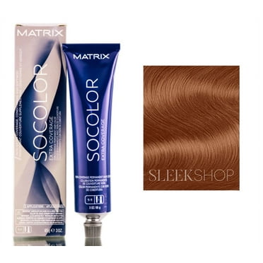 Socolor Extra Coverage Permanent Haircolor 506W - Light Brown Warm By Matrix - 3 Oz Hair