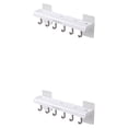 thumbnail image 1 of Advancent Soporte de almacenamiento para rebanadora montado en la pared, estante multifuncional para restaurante de Hotel, herramienta para cortar cocina Blanco 2piezas Advancent CBP434601, 1 of 6