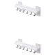 thumbnail image 1 of Moyic Soporte de almacenamiento para rebanadora montado en la pared, estante multifuncional para restaurante de Hotel, herramienta para cortar cocina Blanco 2piezas Moyic CBP434601, 1 of 6