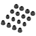 thumbnail image 1 of Shisuyan 1 Set 16pcs Silicone Earbuds Earmuffs Earphone Case Cover Comfortable Compatible for Pro Powerbeats3 (Black), 1 of 7