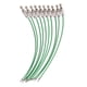 thumbnail image 1 of Llavero de cuerda de Alambre Zulema 10 Uds Acero Inoxidable Verde, 1 of 8