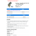 thumbnail image 2 of Fuel Pump - Compatible with 1970, 1972 - 1975 Plymouth Duster - Carter, 2 of 2