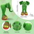 thumbnail image 4 of 9.8" Lirili Larila Elephant Italian Brainrot Animals, Lirili Larila Elephant with Slippers Fun & Adorable, Gift for Kids and Adults Italian Brainrot Tralalero Tralala AI Animals Toy, 4 of 5