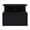 Black + 1 Drawer + Floating + Shelf + Particle Board + Particle Board, variant on Space Saving Nightstand with Drawer: Adele Floating End Table, Side Table with Open Shelf, 14W x 13.2D x 11.6H, Black Particle Board